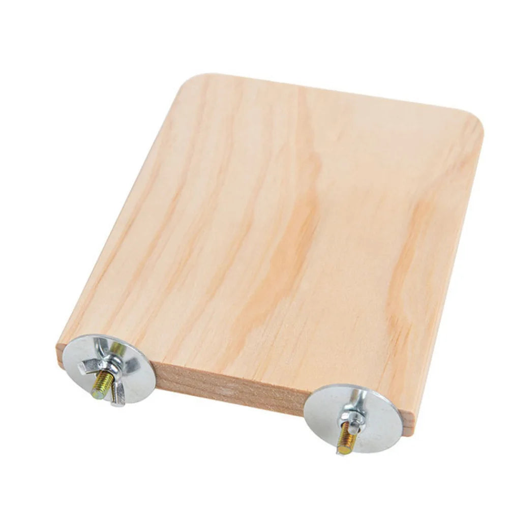 HobbyLaneCN Bird Springboard Wooden Pet Toy for Small Animals