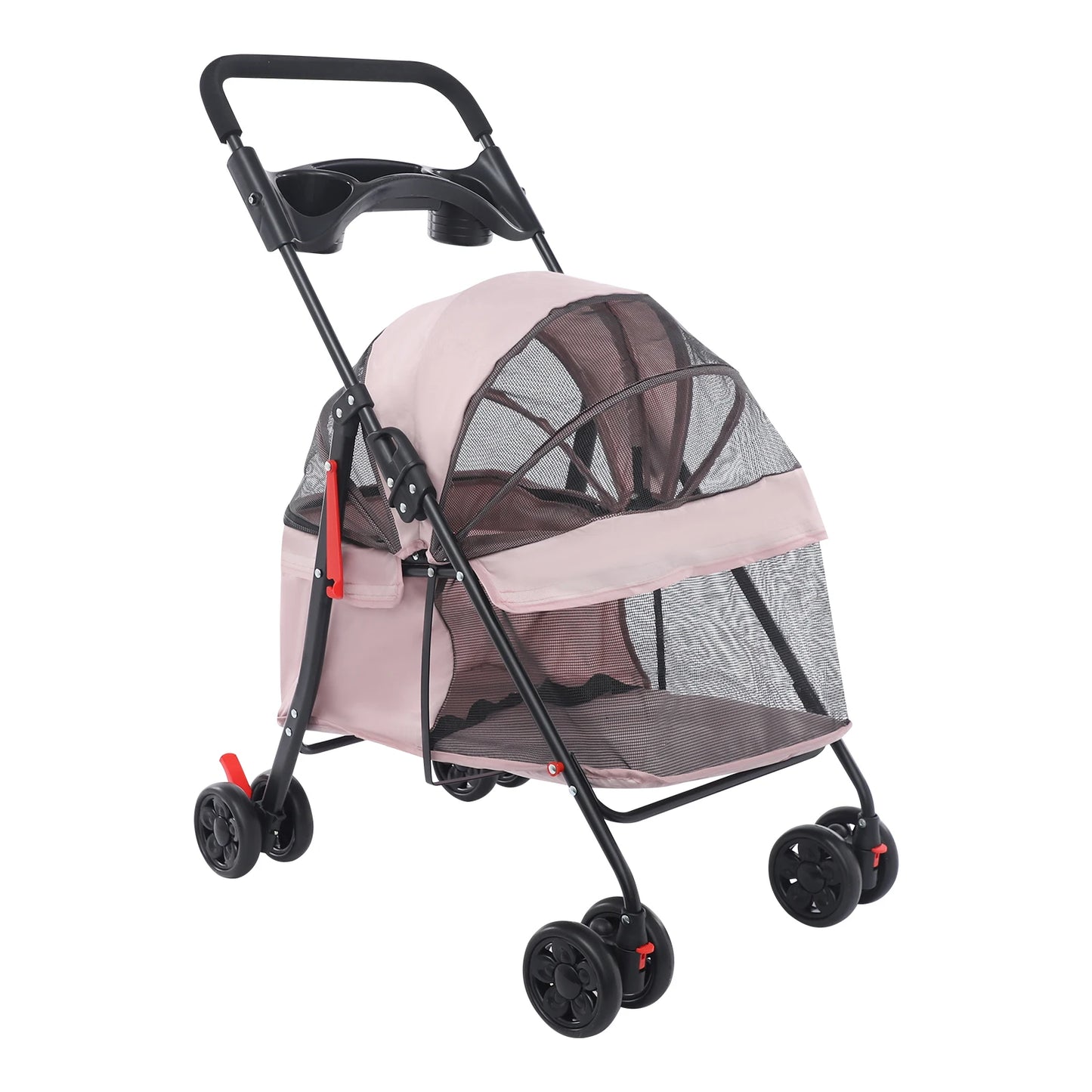 Foldable Lightweight Pet Cart For Small Dogs And Cats
