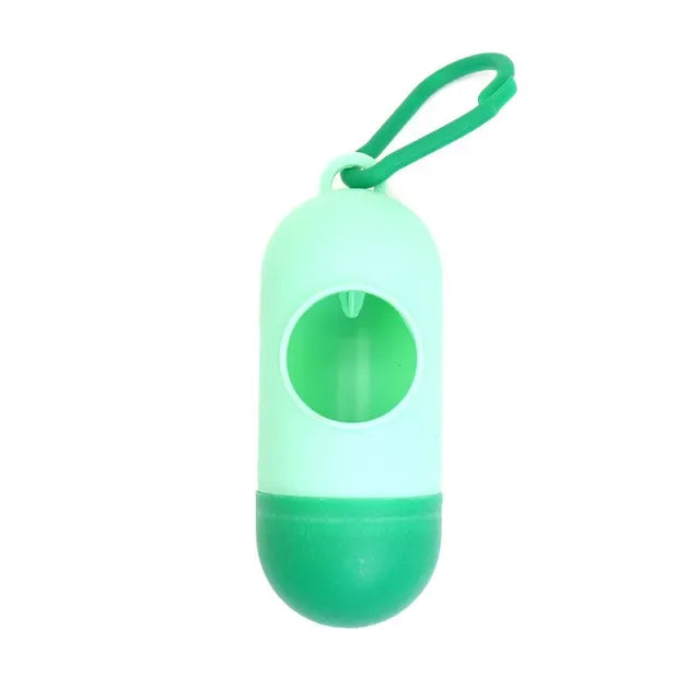 Dog Poop Bag Dispenser Holder For Waste Cleanup Convenience