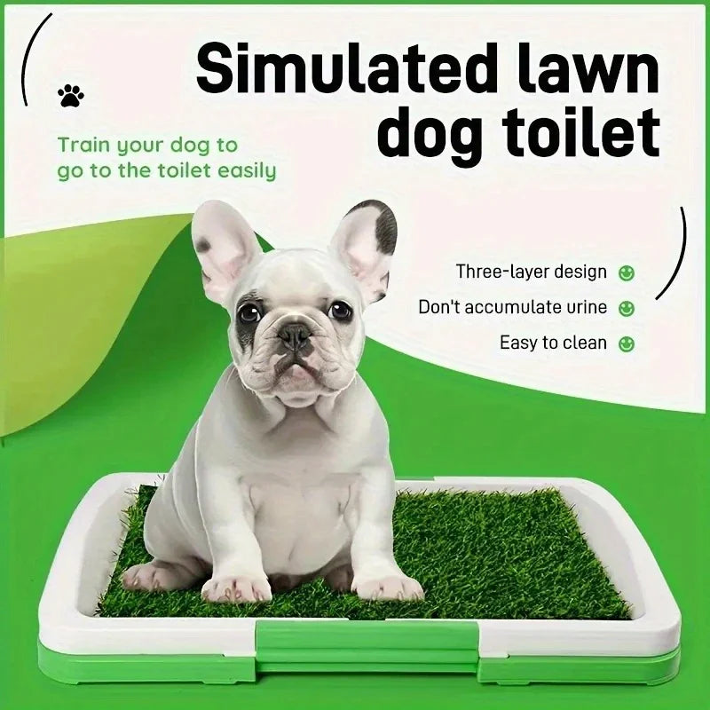Dog Training Pad With Odorless Indoor Artificial Turf Anti Slip