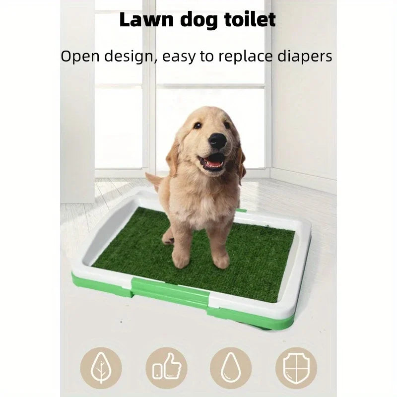 Dog Training Pad With Odorless Indoor Artificial Turf Anti Slip