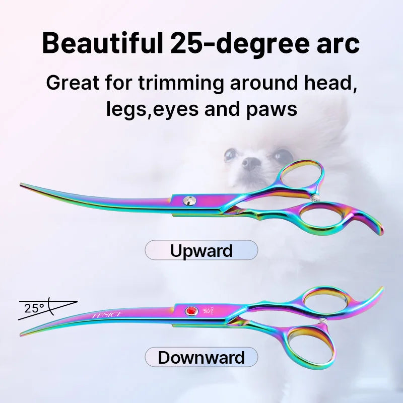 Fenice Dog Grooming Scissors 9Cr Steel Home Use Set