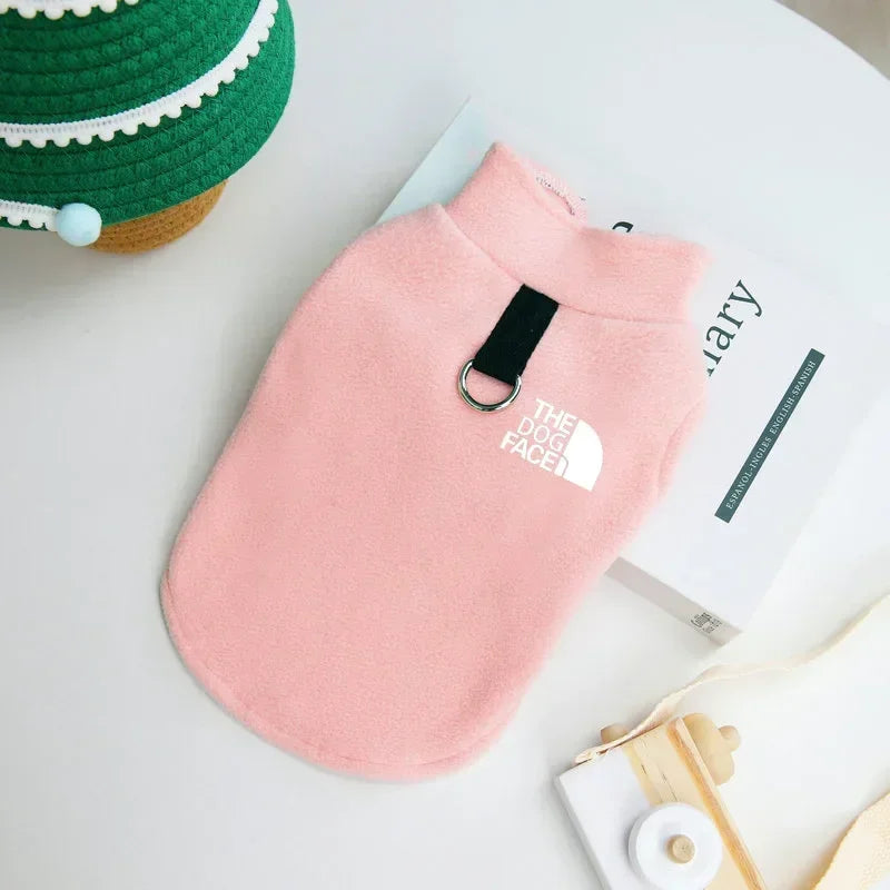 NONECN Dog Fleece Winter Sweater Coat For Chihuahua French Bulldog