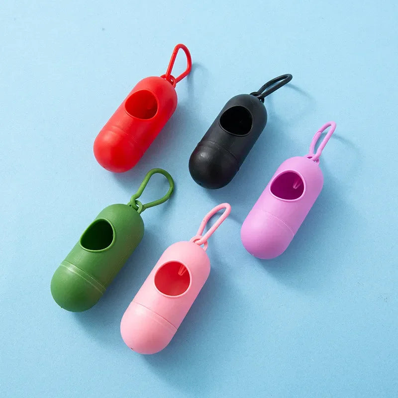 Dog Poop Bag Dispenser Holder For Waste Cleanup Convenience