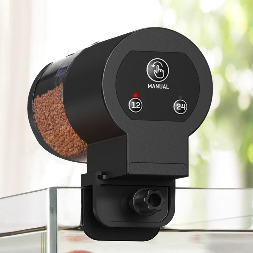 Automatic Intelligent Fish Feeder for Aquarium and Pond Large Capacity