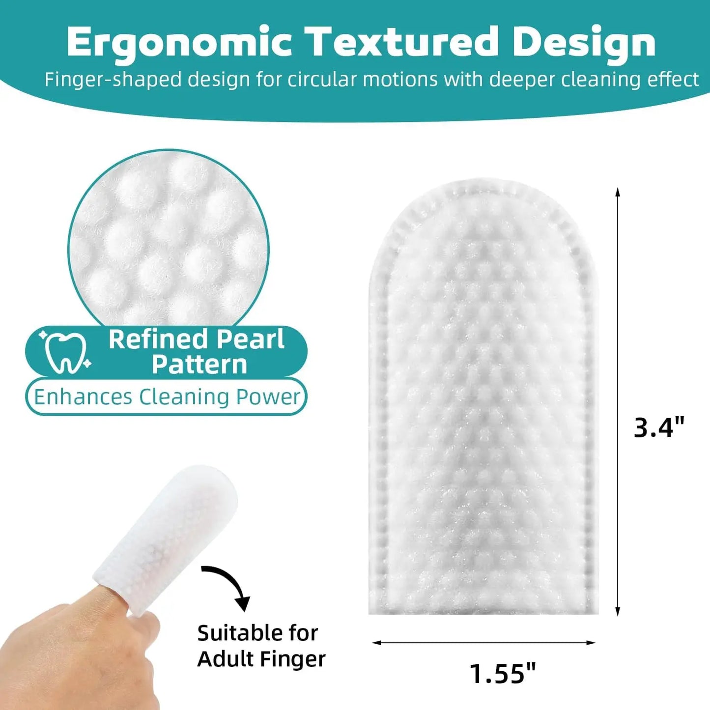 XMSJ Dog And Cat Teeth Cleaning Wipes Natural Formula NoRinse