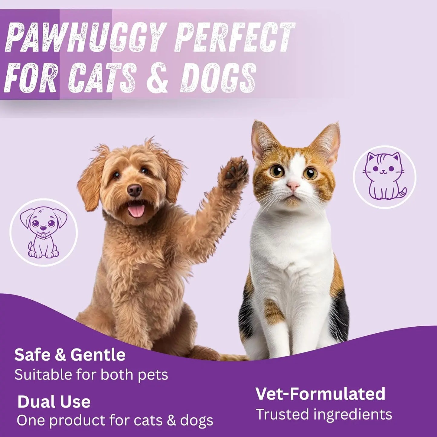 XMSJ Pet Dental Wipes Freshen Breath Plaque Reduction