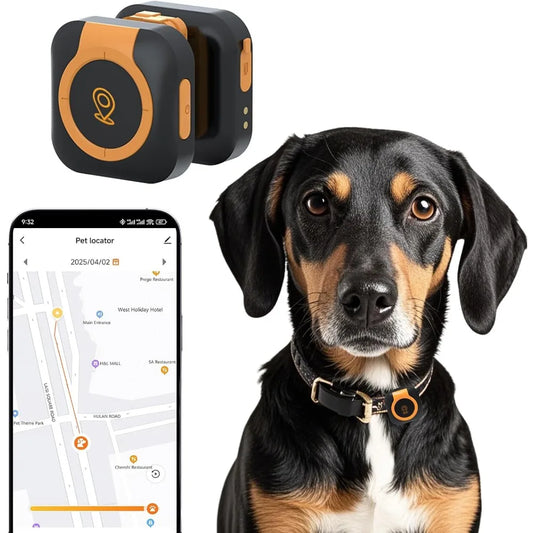 GPS Dog Tracker Health Monitor And Location Activity Collar Compatible