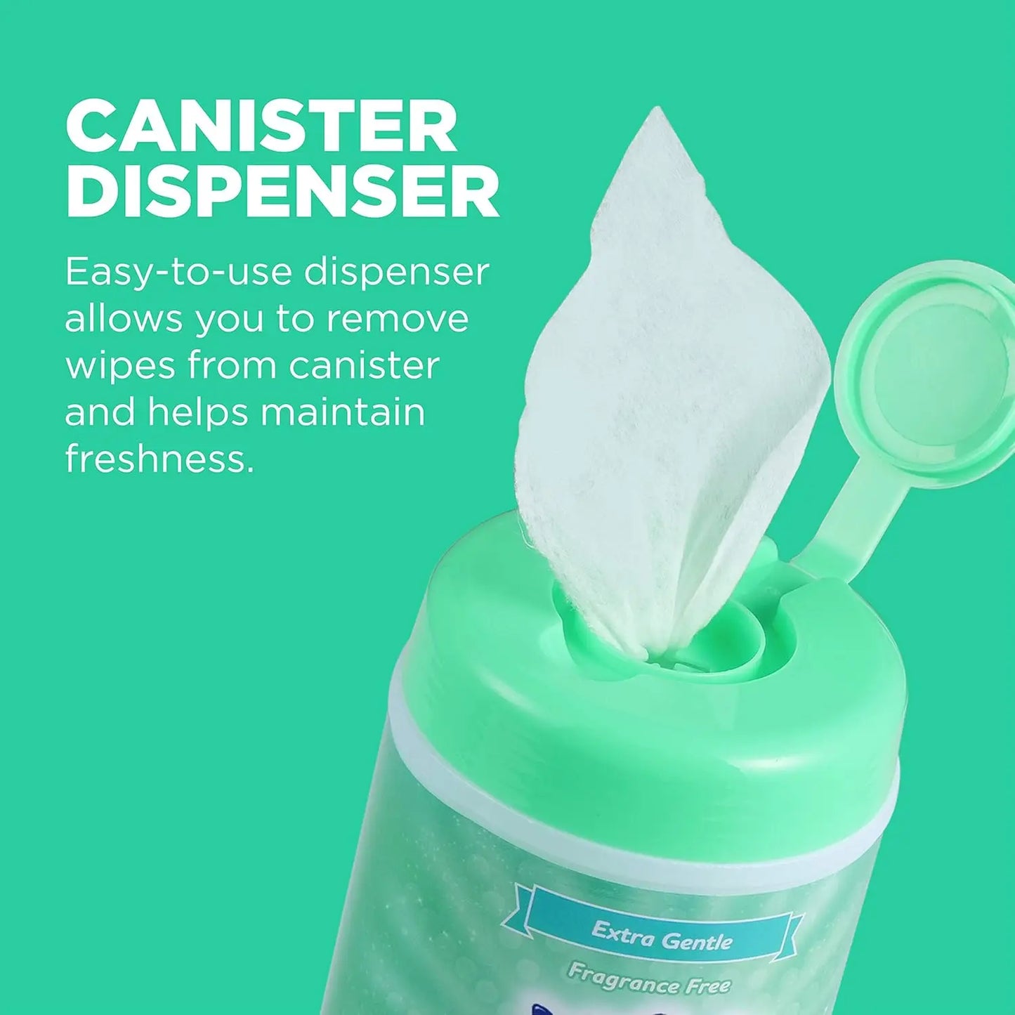 XMSJ Gentle Dog Wipes With Vitamins A C E FragranceFree