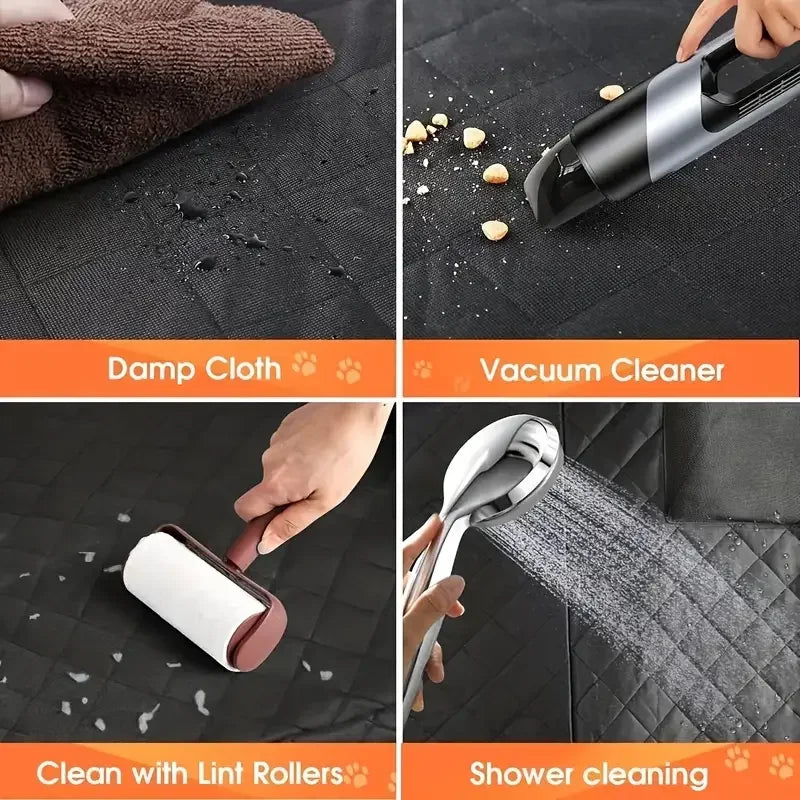 Dog Car Seat Cover Waterproof Hammock Nonslip Back Seat Protector