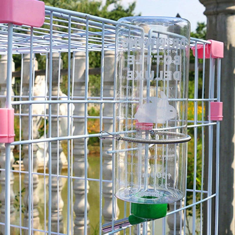 Auto Hanging Water Bottle For Small Animals Rabbits Guinea Pigs