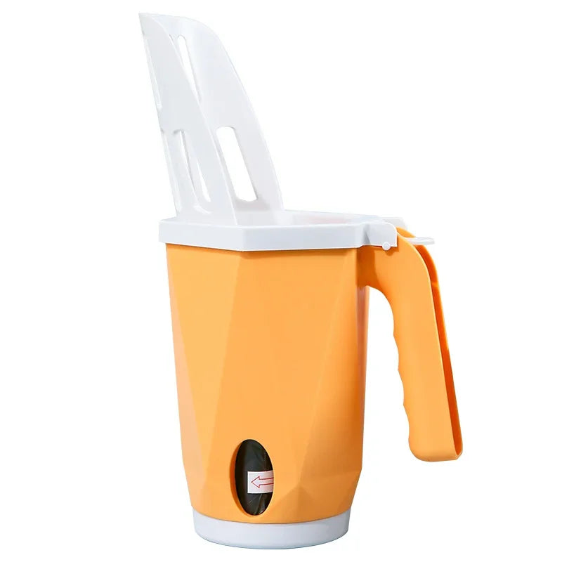 Cat Litter Scooper Self Cleaning Large Capacity Built In Bag