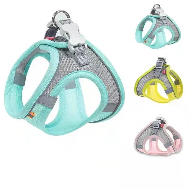 NONECN Reflective Adjustable Nylon Dog Harness Vest For Dogs