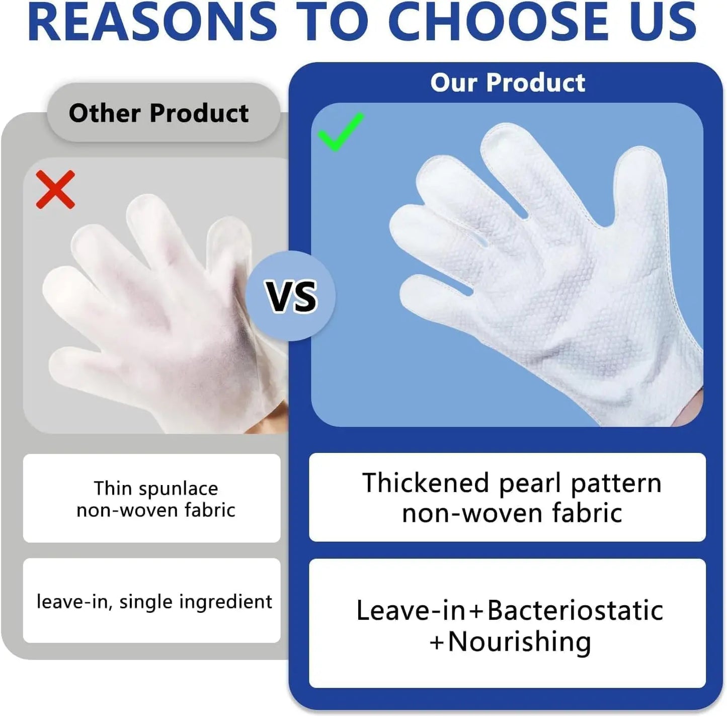 Shamoo Pet Thick Glove Wipes for Dogs and Cats Disposable