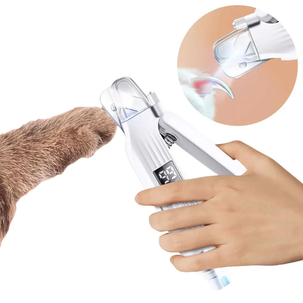 Shunmaii 2 In 1 Electric Dog Nail Grinder And Clipper