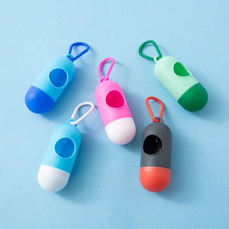 Dog Poop Bag Dispenser Holder For Waste Cleanup Convenience