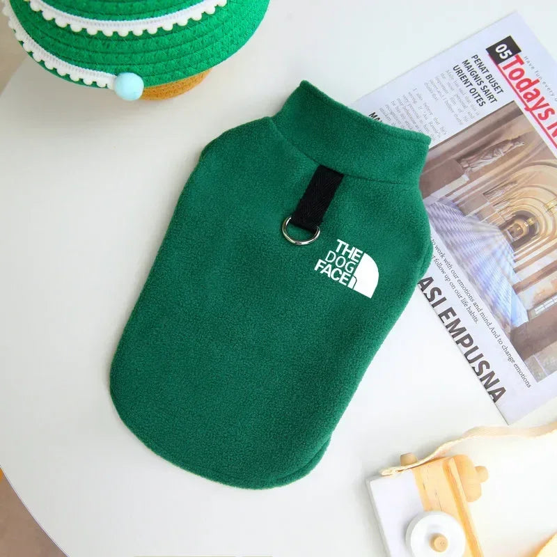 NONECN Dog Fleece Winter Sweater Coat For Chihuahua French Bulldog