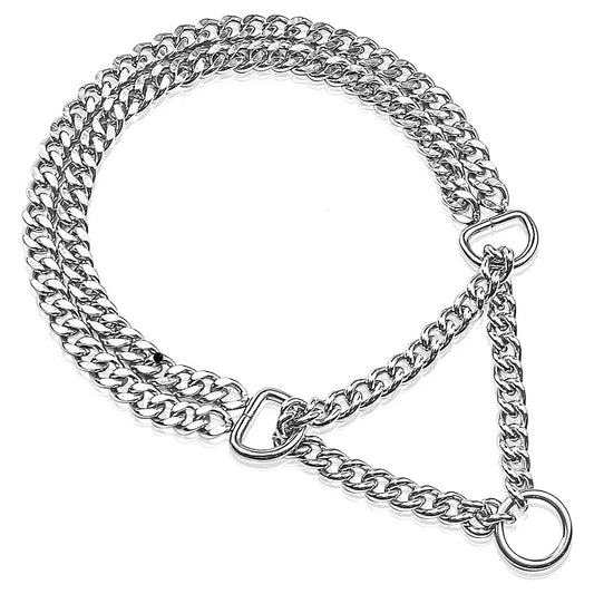 Martingale Pinch Collar for Dogs Stainless Steel Training