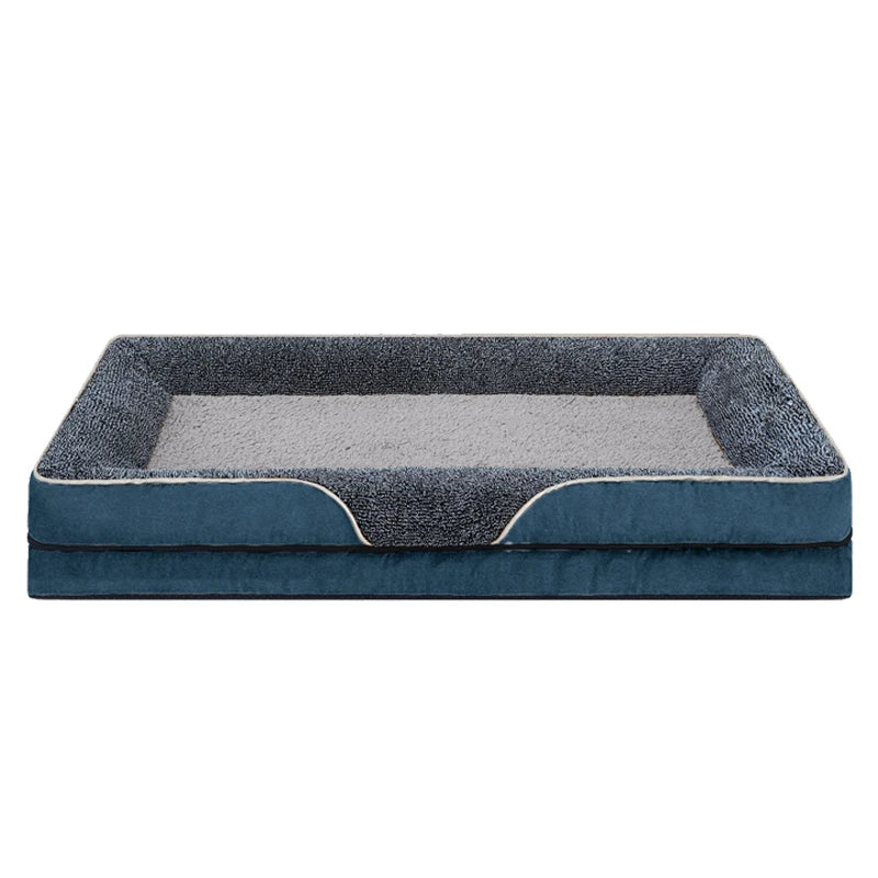 NONECN Dog Bed With Removable Washable Cover And Raised Edges