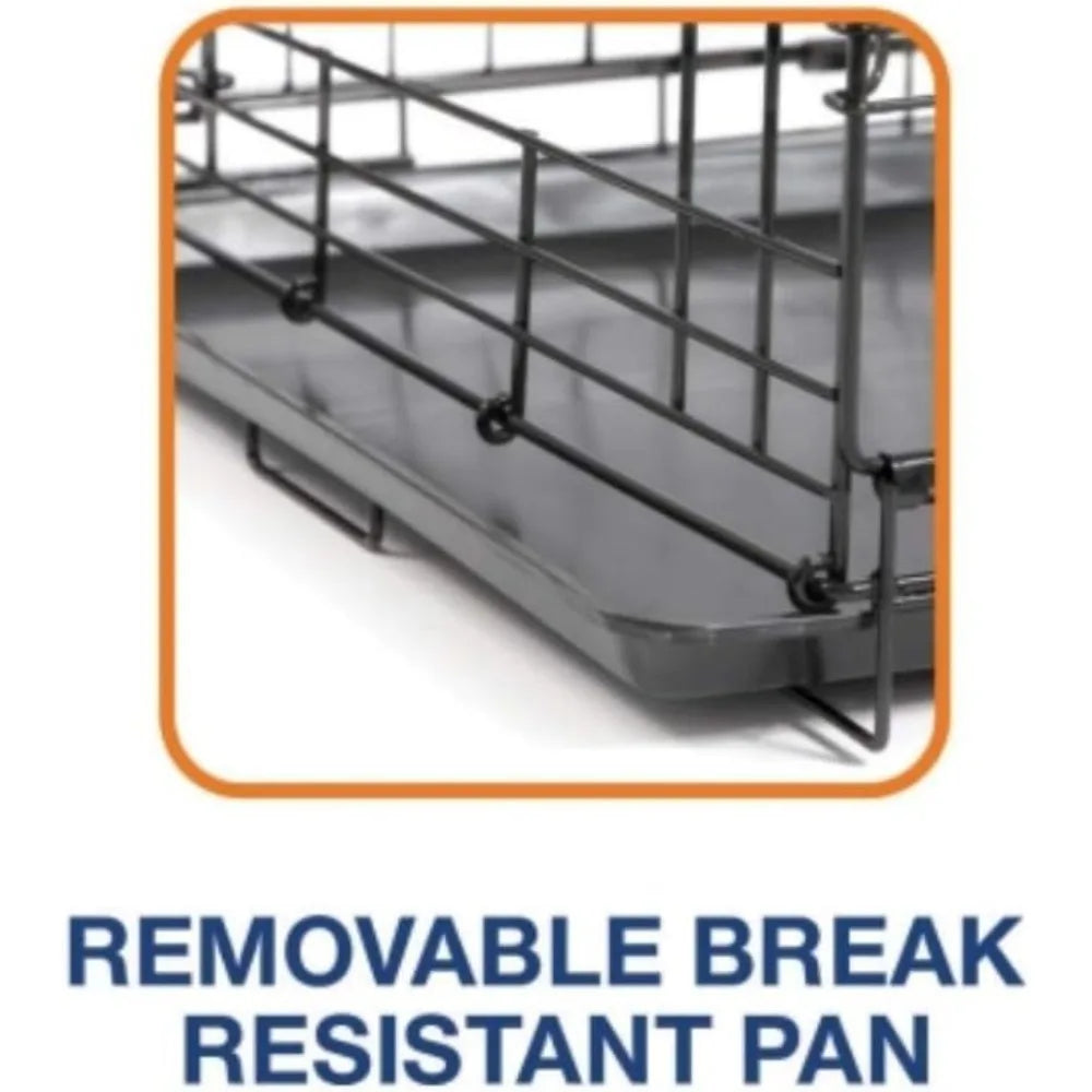 Wire Dog Crate With 5 Point Locking For Medium Pets