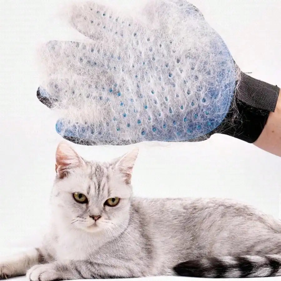 AEDGCN Pet Hair Glove Grooming Comb For Cats And Dogs