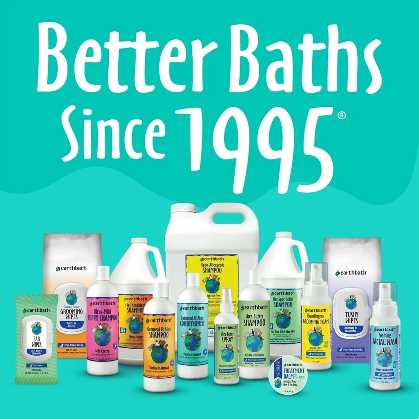 Earthbath Hypoallergenic Pet Eye Wipes For Dogs And Cats