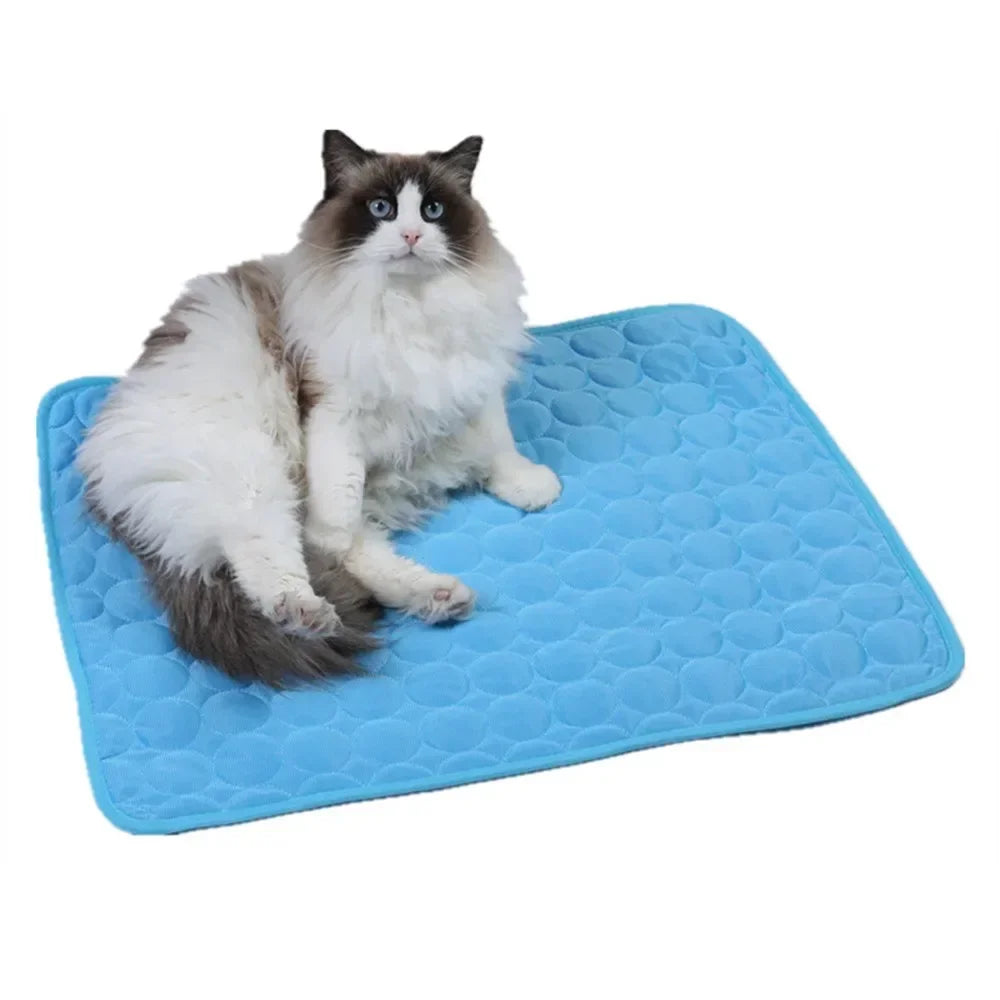 Pet Ice Mat SelfCooling Pad For Dogs And Cats Breathable