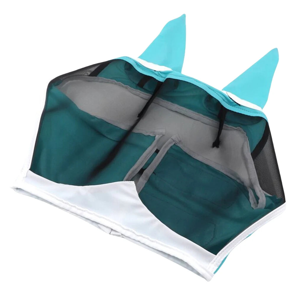 Shunmaii Breathable Horse Fly Mask Mesh Eye Shield For Horses