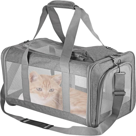 Airline Approved Pet Carrier Backpack For Cats And Dogs