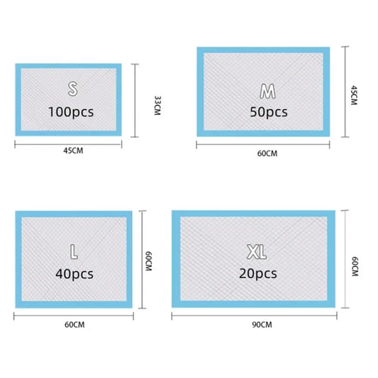 NONEDog Litter Pet Disposable Nappy Mat Dog Training Pee Pads