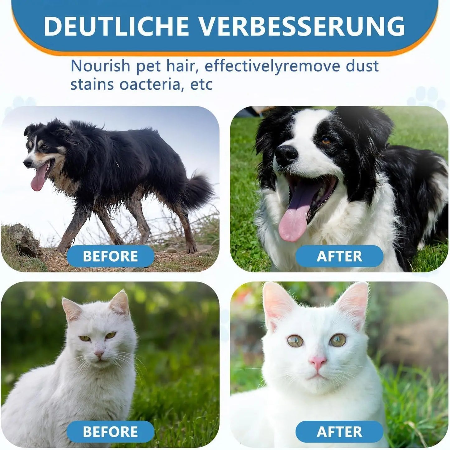 Shamoo Pet Thick Glove Wipes for Dogs and Cats Disposable