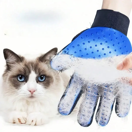 AEDGCN Pet Hair Glove Grooming Comb For Cats And Dogs