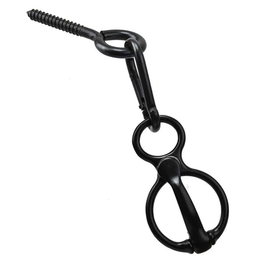 Alloet Heavy Duty Horse Tie Ring for Training and Tack