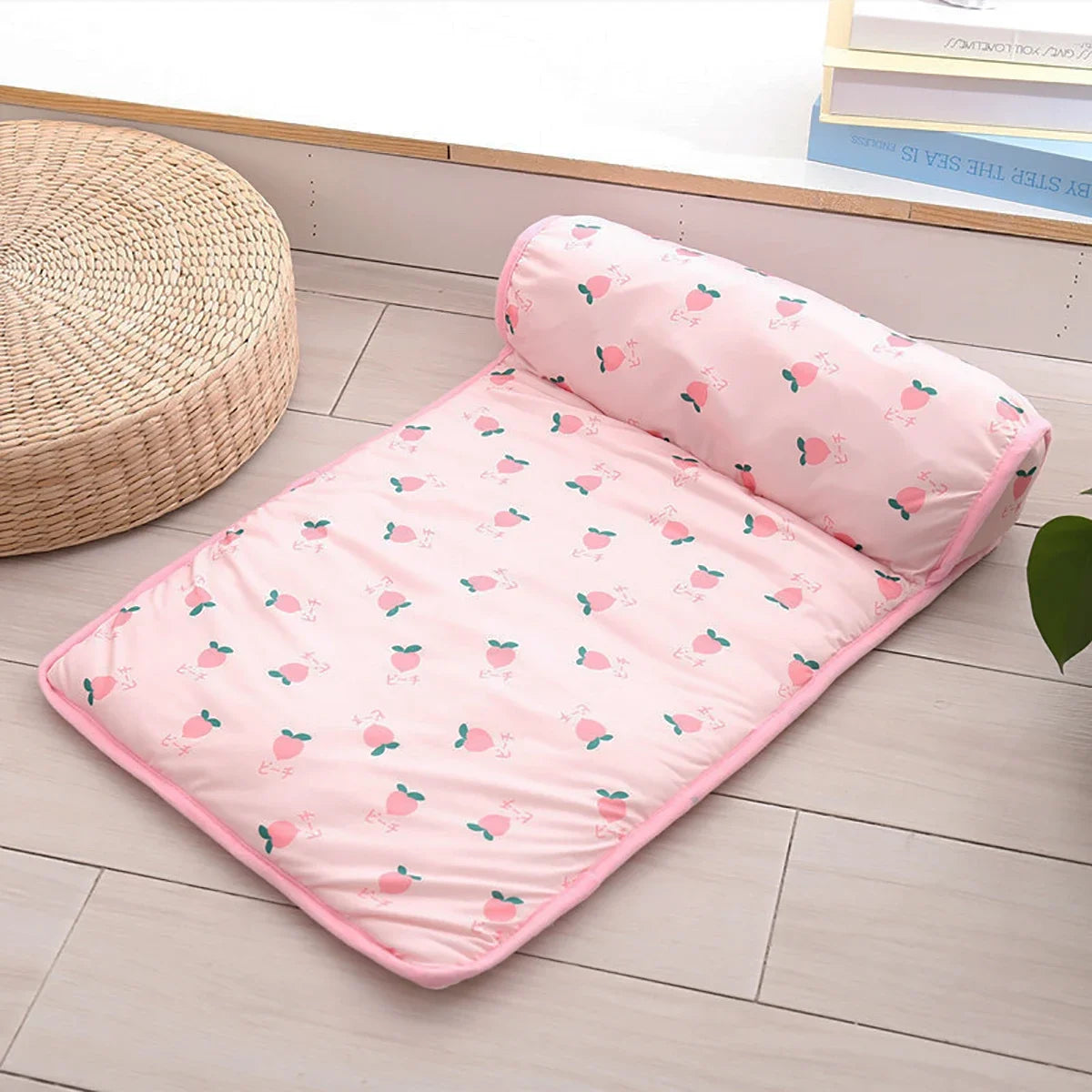 Pet Cooling Mat For Dogs And Cats Breathable Silk Washable