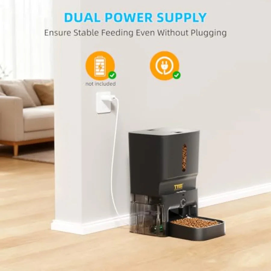MDNG Automatic Cat Feeder With 2K Camera And WiFi App