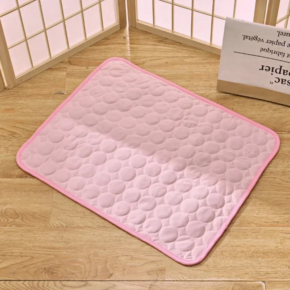 Pet Ice Mat SelfCooling Pad For Dogs And Cats Breathable