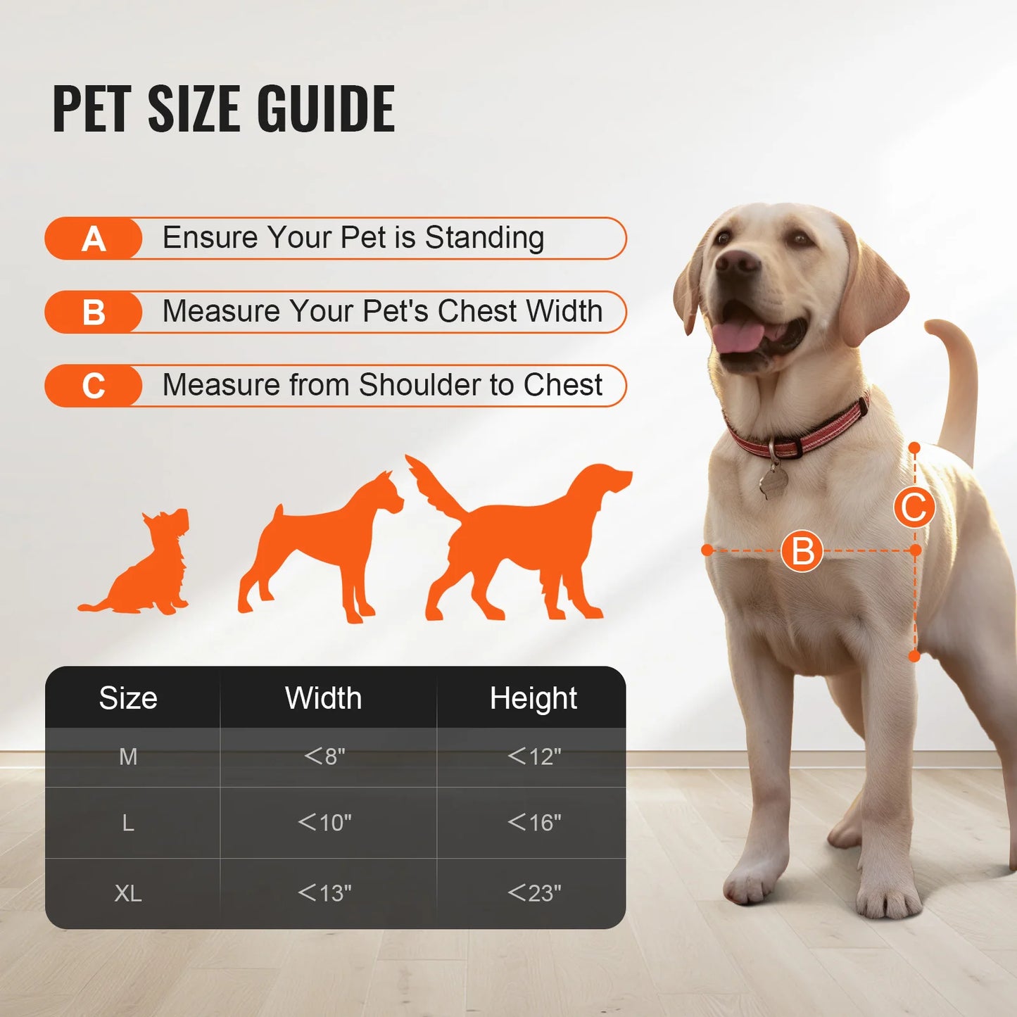 SucceBuy Dog Door for Sliding Glass Door Aluminum Frame Adjustable