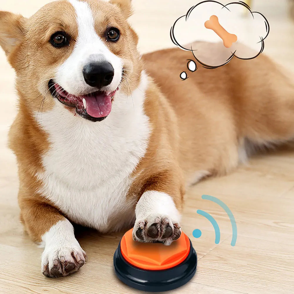 Alloet Dog Training Buttons Recordable Interactive Speech Toy Pet Communication