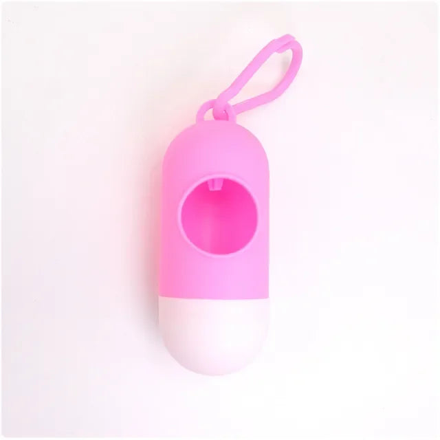 Dog Poop Bag Dispenser Holder For Waste Cleanup Convenience