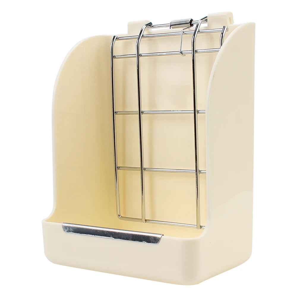 Spring Type Rabbit Grass Frame Rack Hay Feeder For Rabbits