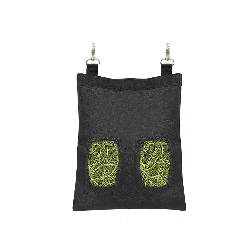 Rabbit Hay Bag Hanging Pouch Feeder For Small Animals