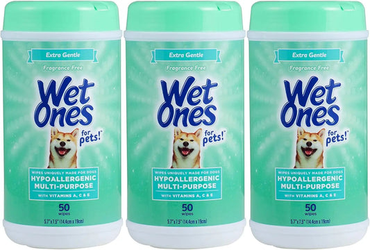 XMSJ Gentle Dog Wipes With Vitamins A C E FragranceFree