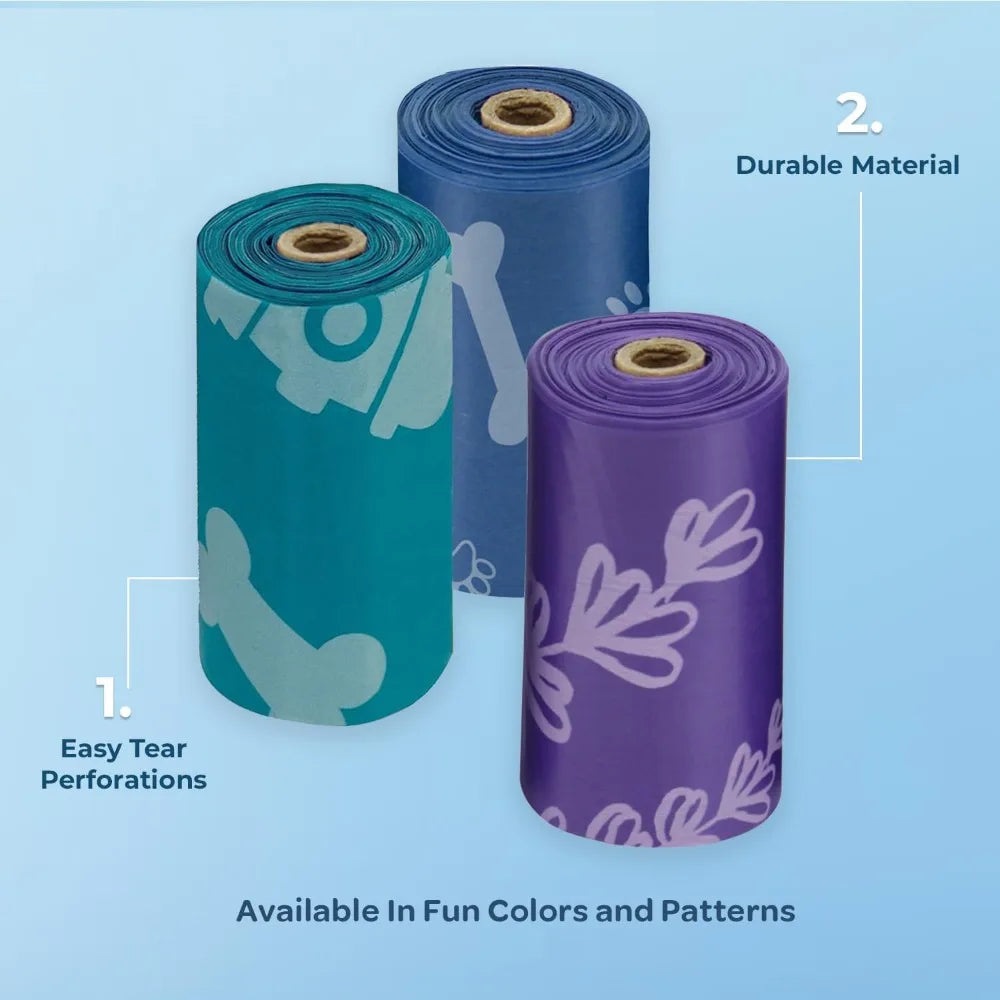 Best Pet Supplies Dog Poop Bags 150 Count Leak Proof