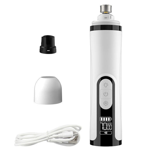 APWIKOGER Electric Dog Nail Grinder Rechargeable Trimmer For Pets