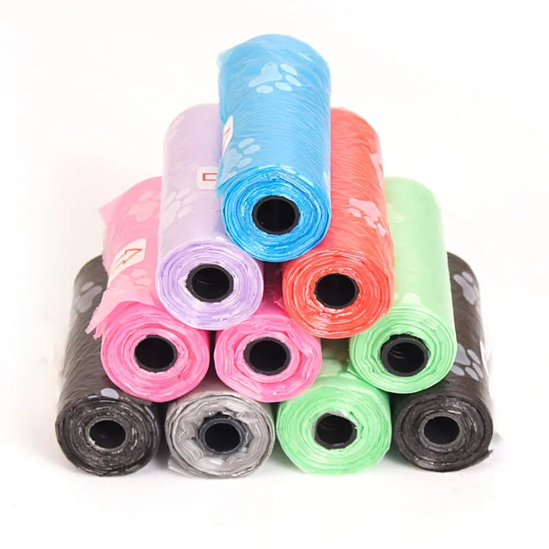 NONE Premium Dog Poop Bag Rolls Refill Pack 15 Bags
