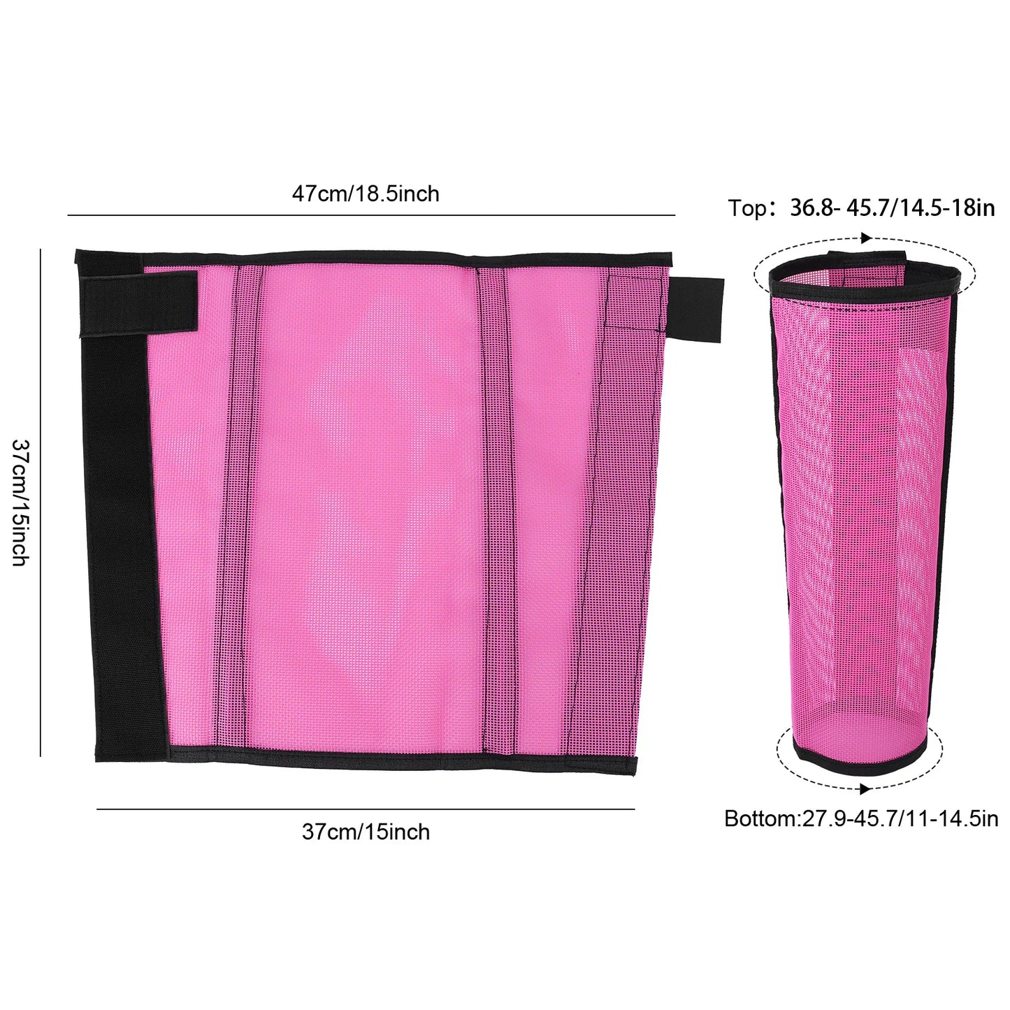 JOCESTYLE Set of 4 Horse Leg Mosquito Protective Covers