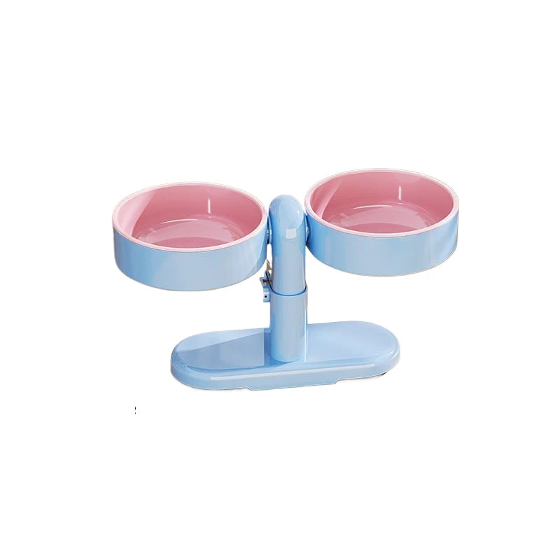 Elevated Pet Feeder With Adjustable Height For Small Dogs