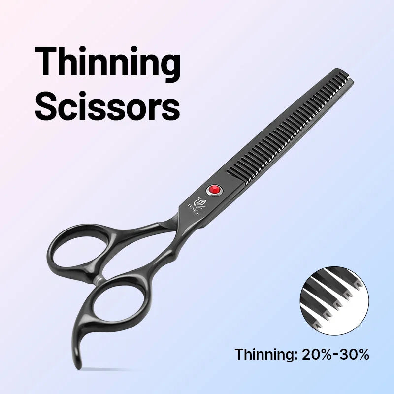 Fenice Dog Grooming Scissors 9Cr Steel Home Use Set