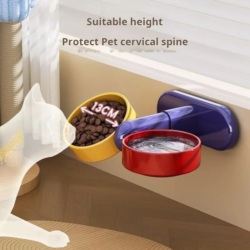Elevated Pet Feeder With Adjustable Height For Small Dogs